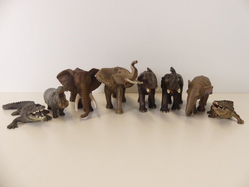 Schleich Zoo-Safari figuren