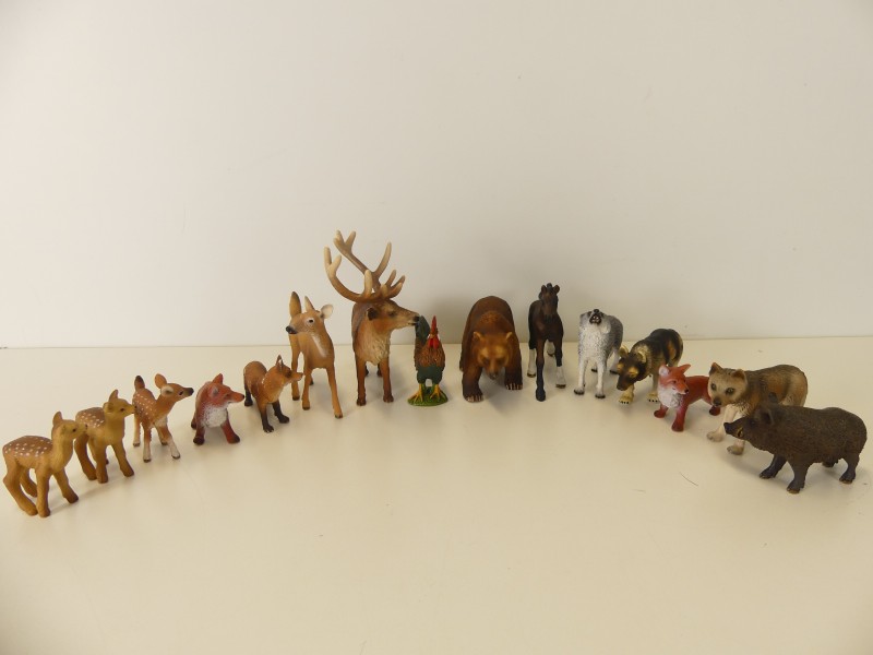 Schleich Zoo-Safari figuren