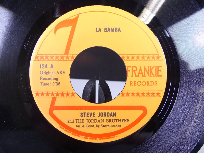 Steve Jordan & Brothers - La Bamba 7 inch single