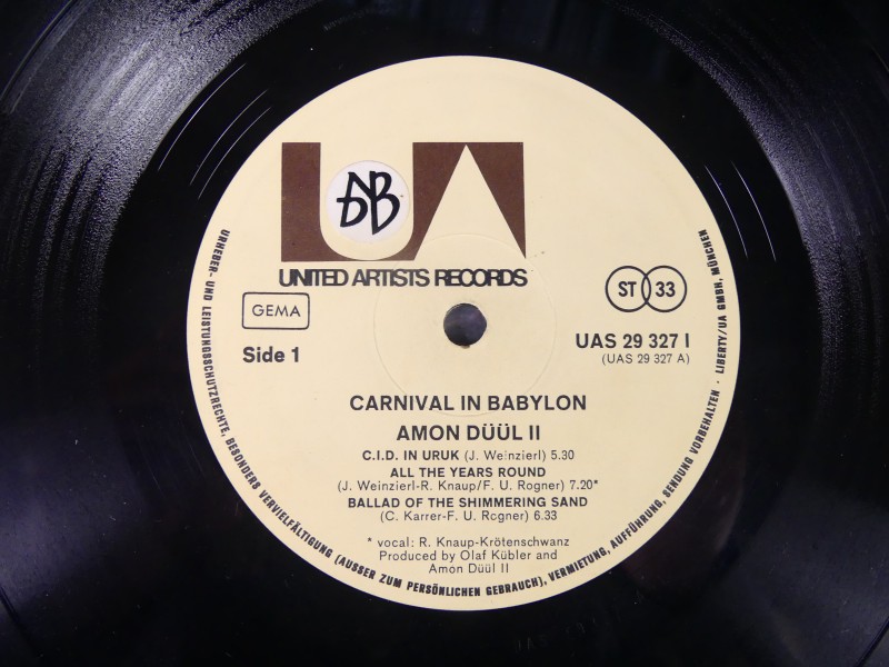 Amon Duul II - Carnival in Babylon LP