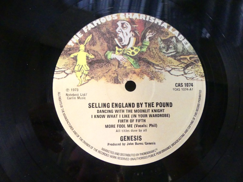 Selling England by the Pound -Genesis LP