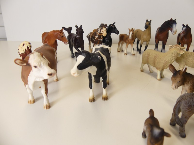 Vintage Schleich Farm World Boerderij dieren