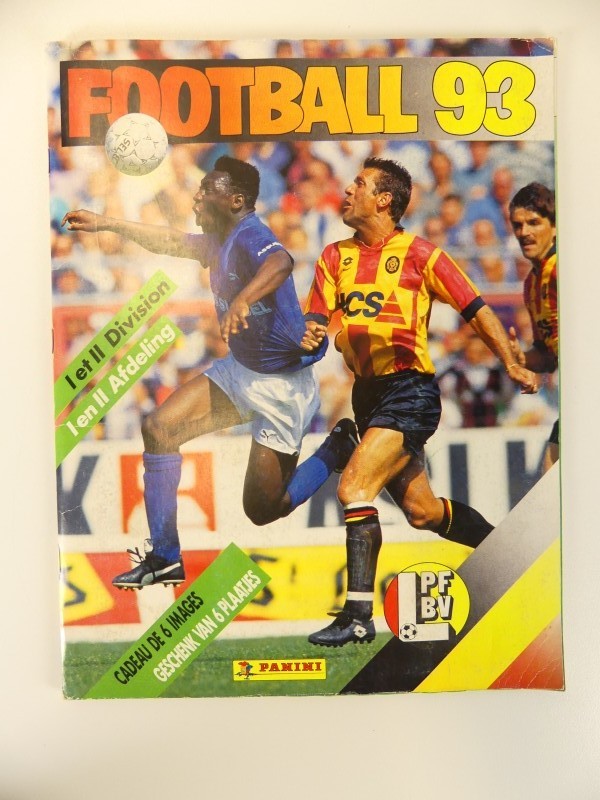 Vintage Panini sticker boeken voetbal