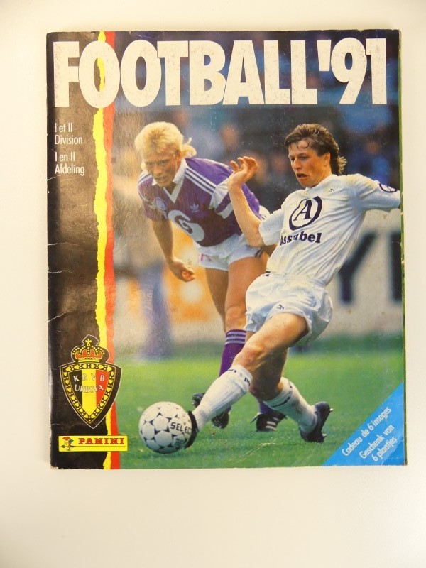 Vintage Panini sticker boeken voetbal