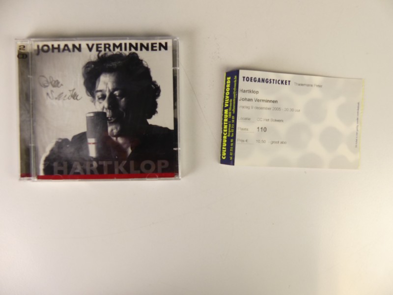 Johan Verminnen CD's en Boek