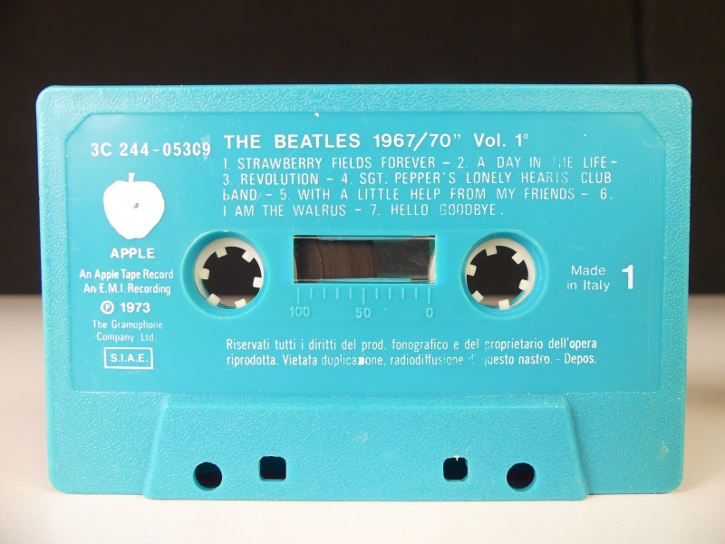 The Beatles 1967 - 1970 Cassettes