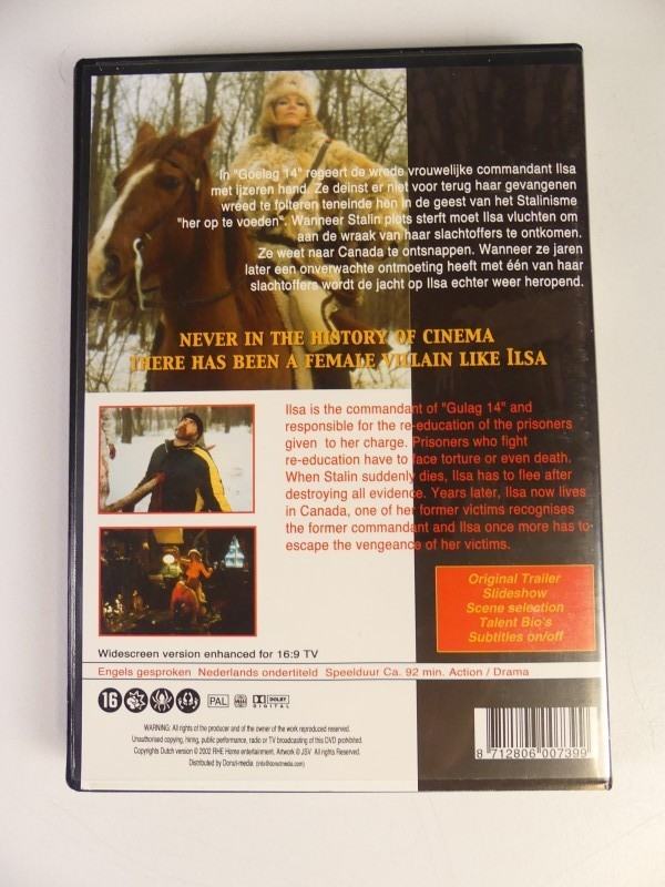 ISLA DVD box