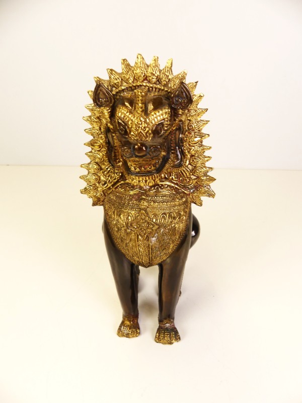 Bronzen tempelleeuw - Foo Dog