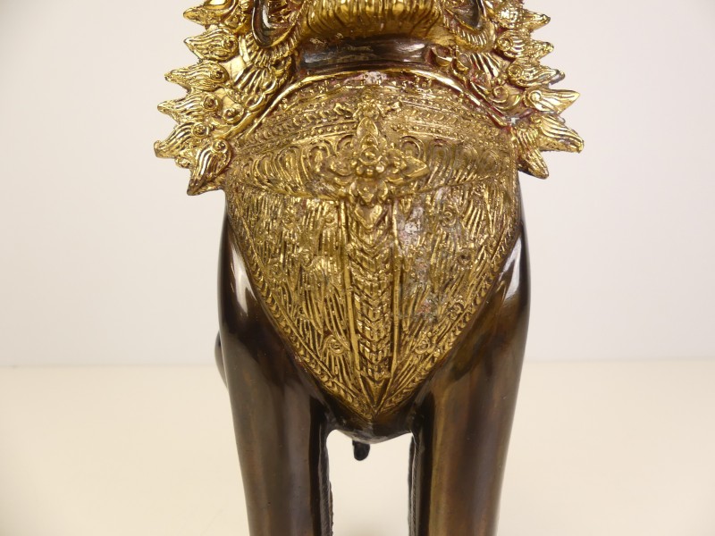 Bronzen tempelleeuw - Foo Dog