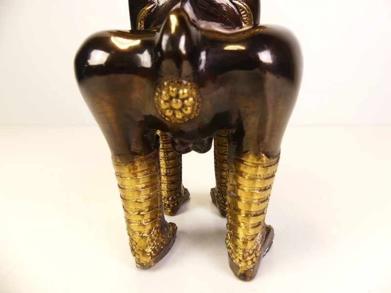 Bronzen tempelleeuw - Foo Dog