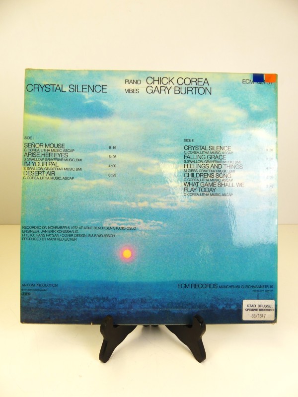 2 LP - Gary Burton / Chick Corea – Crystal Silence en Steve Kuhn Quartet – Last Year's Waltz