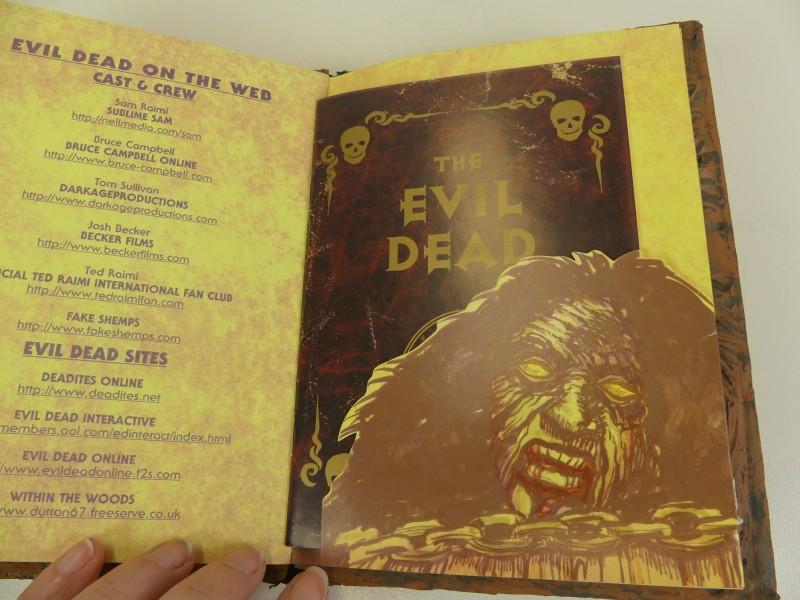 DVD - Evil Dead - The Book of the Dead edition