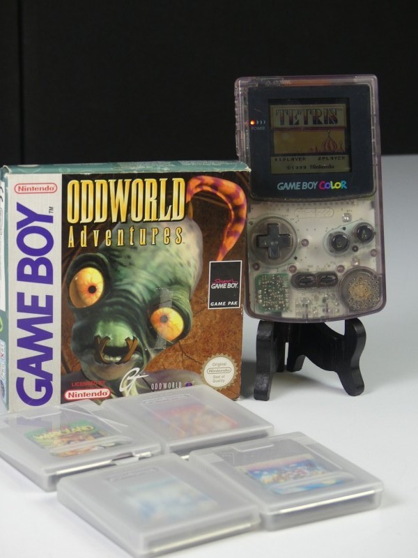 Nintendo Game Boy Color - Transparent + spelletjes