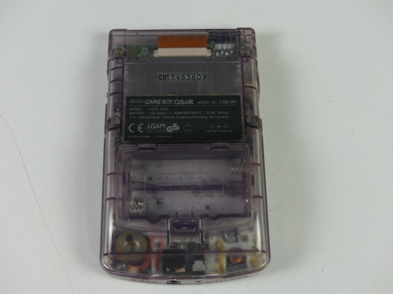 Nintendo Game Boy Color - Transparent + spelletjes