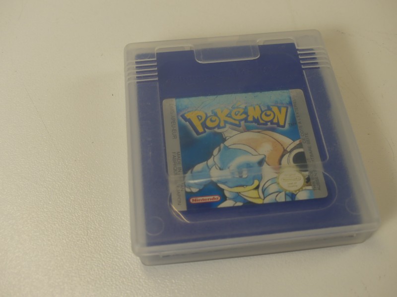 Game Boy Pokemon Blue Spel