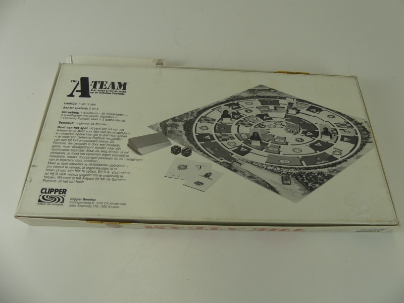 The A-Team - Vintage bordspel + B.A Pop