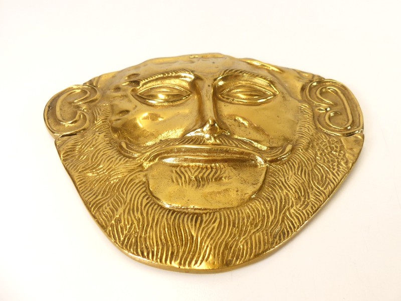 Vintage masker van Agamemnon - wanddecoratie