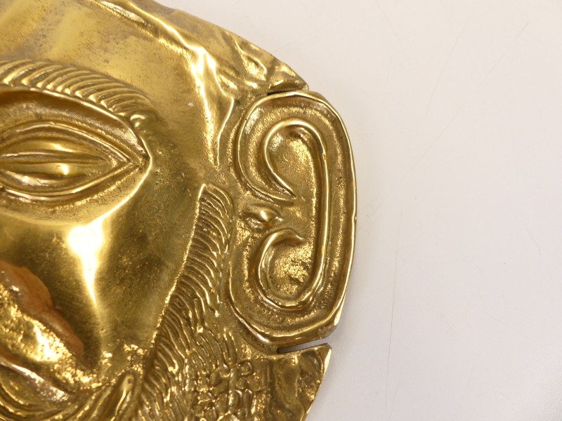 Vintage masker van Agamemnon - wanddecoratie