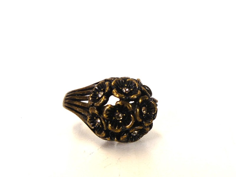 Vintage bronzen ring