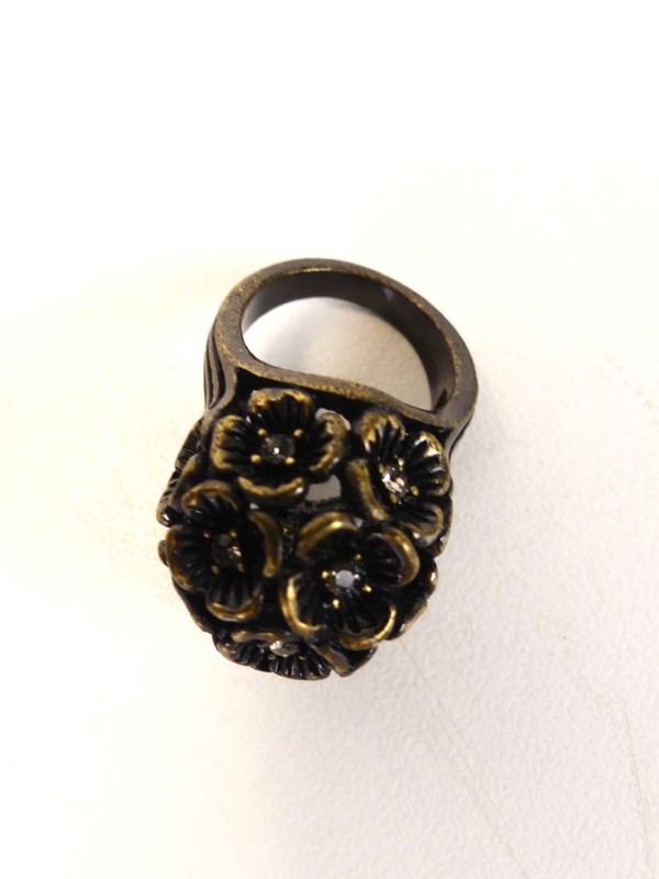 Vintage bronzen ring