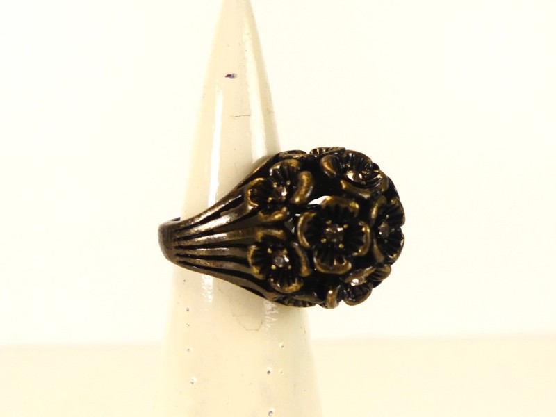 Vintage bronzen ring