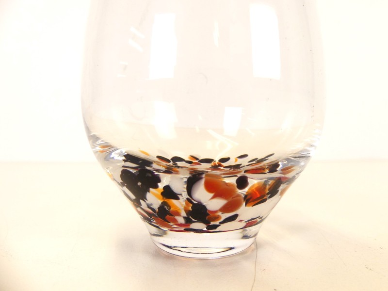 Lot vintage drinkglazen - Murano stijl