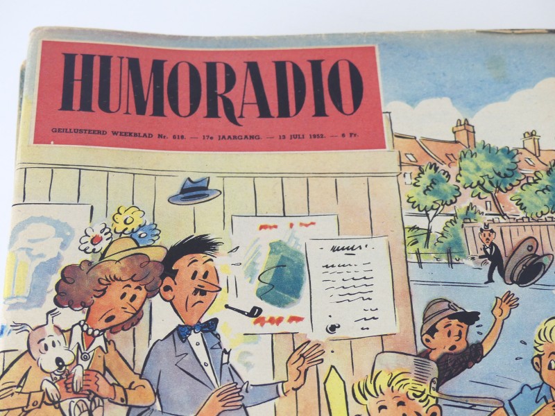 Aantal weekbladen Humoradio van 1952