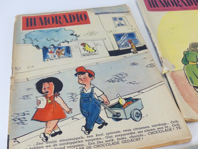 Aantal weekbladen Humoradio van 1952