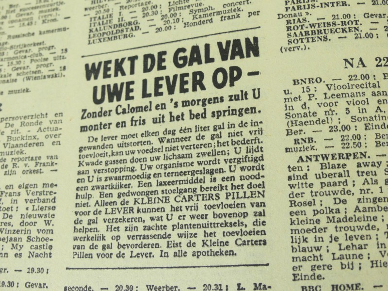 Aantal weekbladen Humoradio van 1952