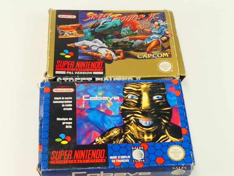 Vintage Super Nintendo SNES Spelletjes