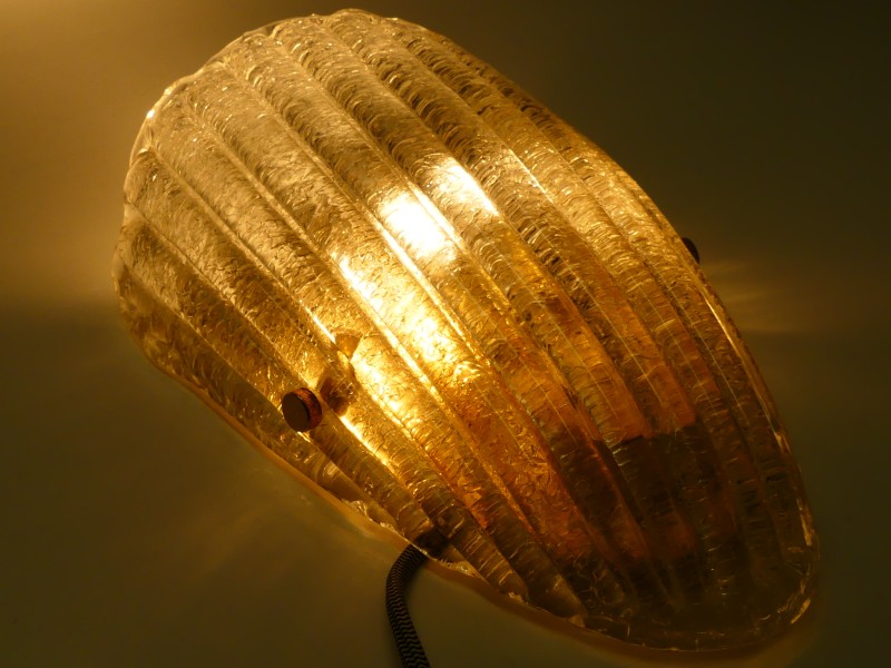 Art Deco Schelpen wandlamp