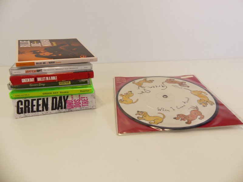 Green Day Picture Disc + CD's