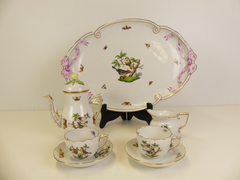 Vintage Herend porseleinen set