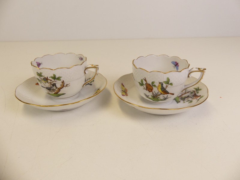 Vintage Herend porseleinen set