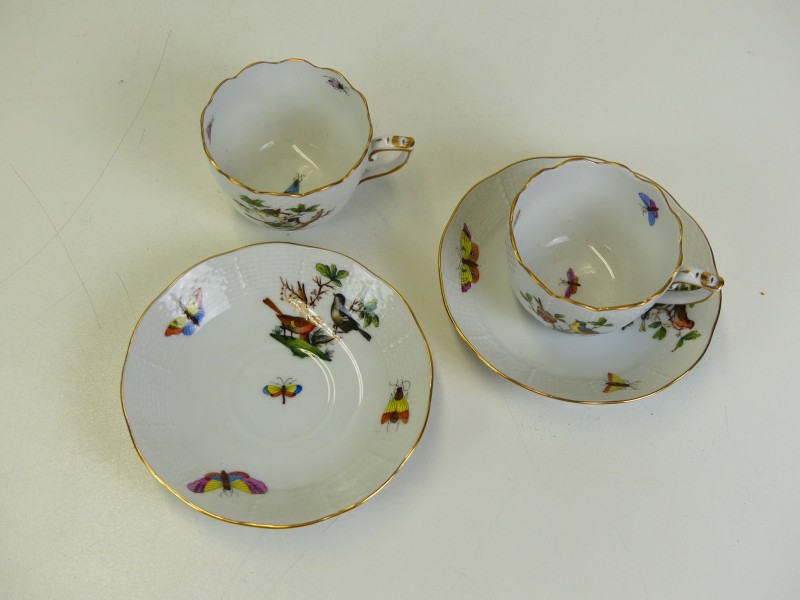 Vintage Herend porseleinen set