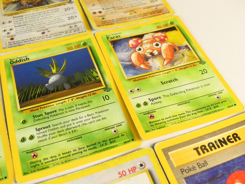 Pokémon Jungle Base set kaarten - ENG(ned/Fr)