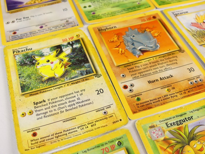 Pokémon Jungle Base set kaarten - ENG(ned/Fr)