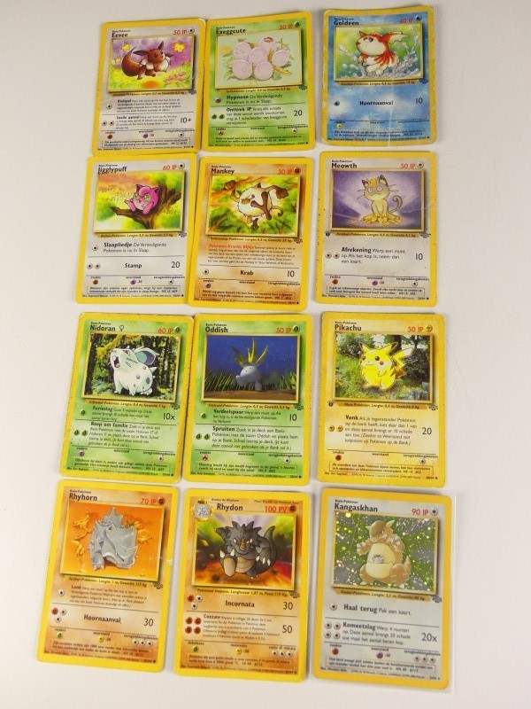 Pokémon Jungle Base set kaarten - ENG(ned/Fr)