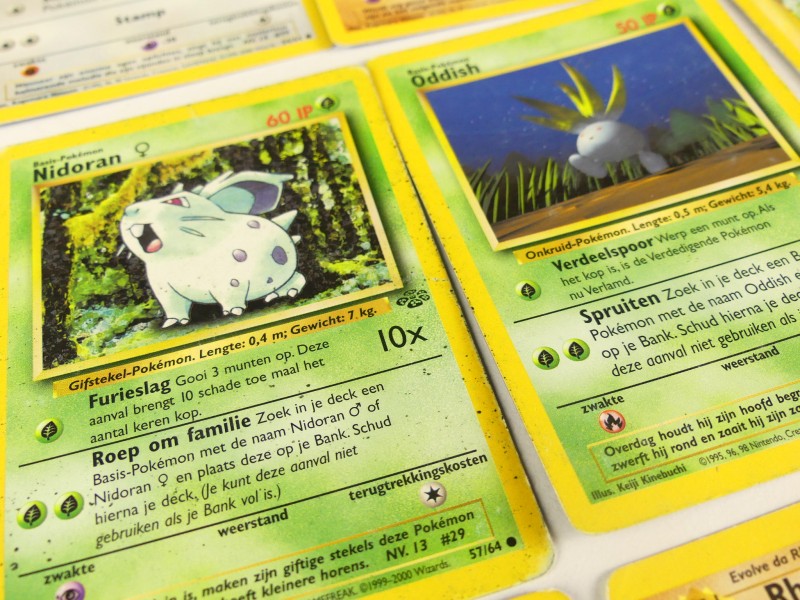 Pokémon Jungle Base set kaarten - ENG(ned/Fr)