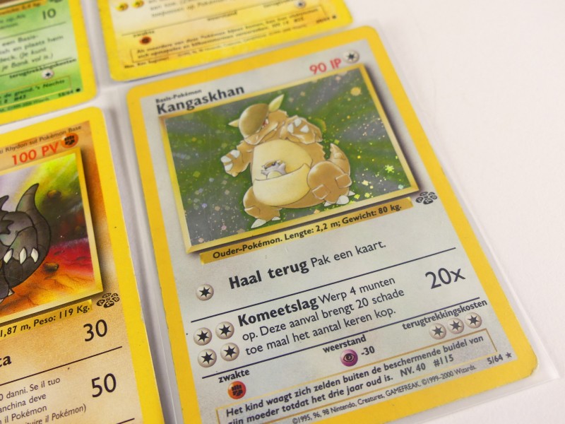 Pokémon Jungle Base set kaarten - ENG(ned/Fr)