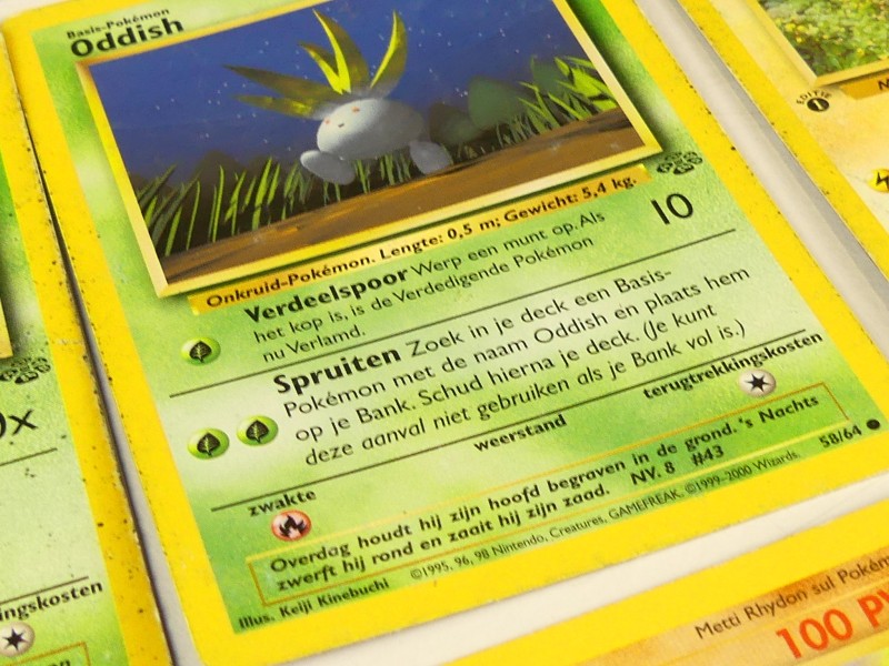 Pokémon Jungle Base set kaarten - ENG(ned/Fr)