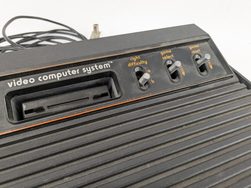 Atari 2600 Originele "woodgrain"uitvoering