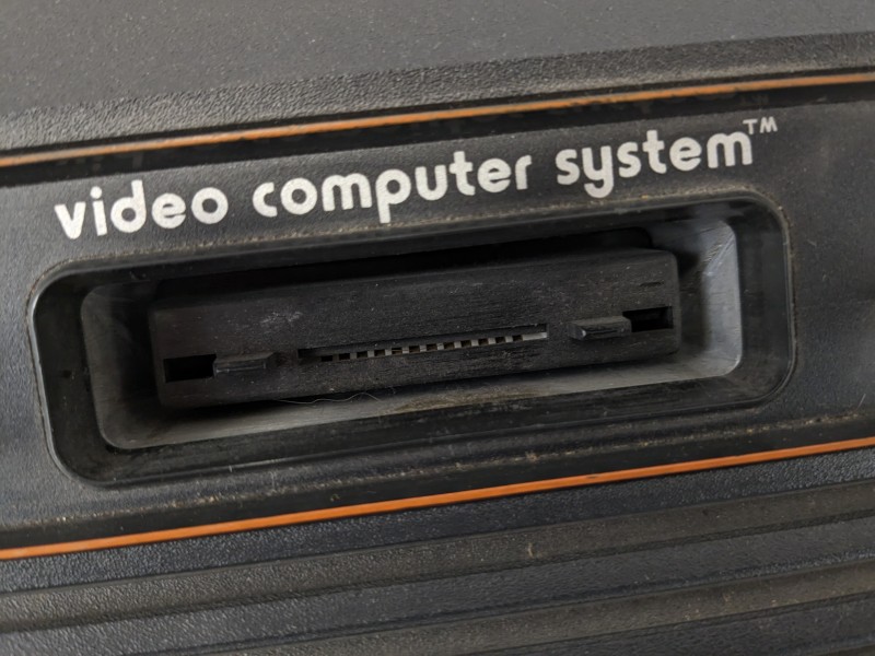 Atari 2600 Originele "woodgrain"uitvoering