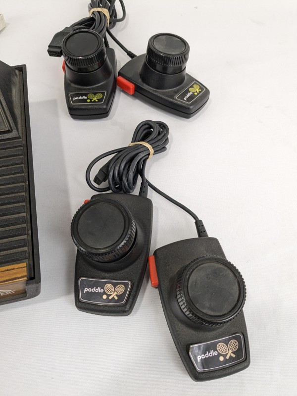 Atari 2600 Originele "woodgrain"uitvoering