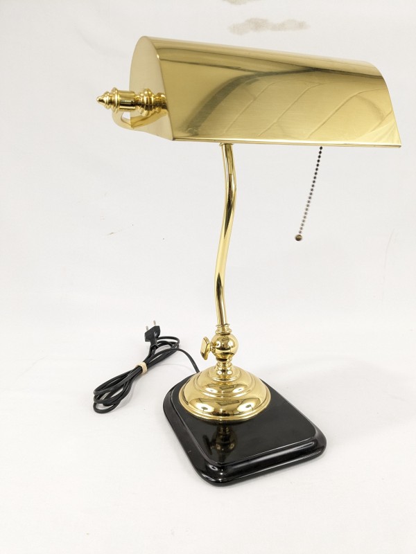 Deknudt "banker bureaulamp" [Vintage]