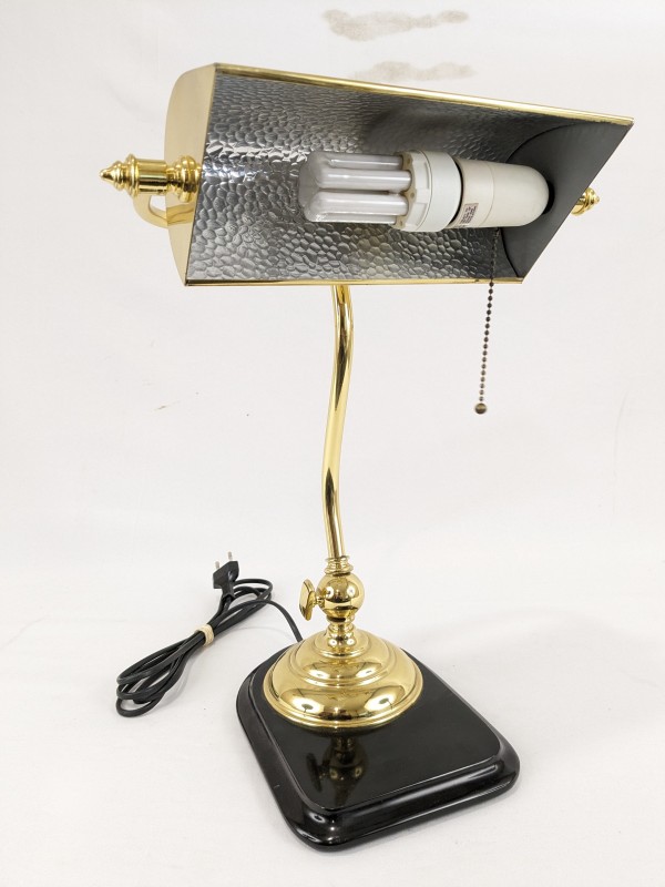 Deknudt "banker bureaulamp" [Vintage]