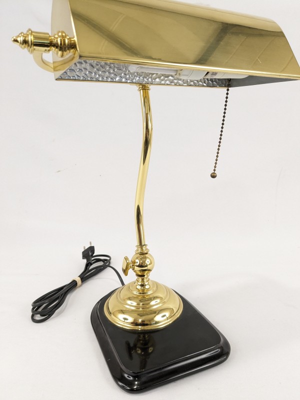 Deknudt "banker bureaulamp" [Vintage]