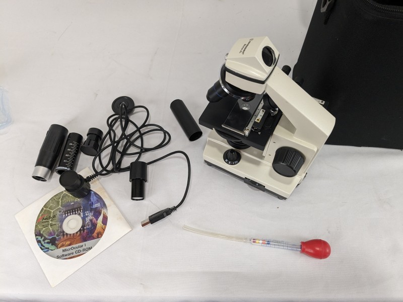 Microscoop Bresser Biolux met USB camera