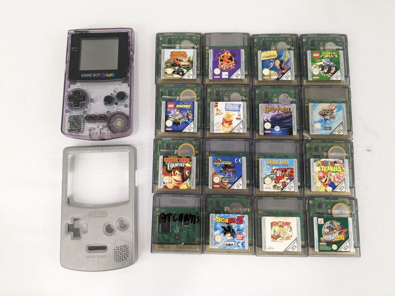 Gameboy color met 16 games