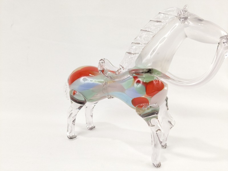 Glazen paardje [Murano glas]